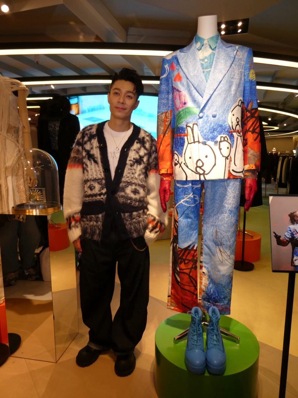 啲公仔系佢仔女手笔～