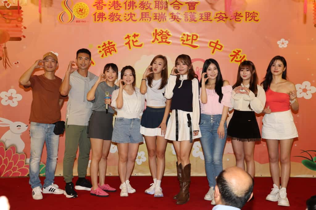 敖嘉年發起中秋義工活動，HOY TV「健康關注組」主持朱智賢、歐倩怡等參與。