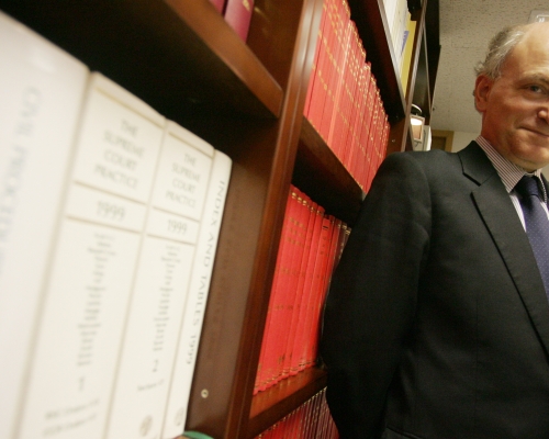 据悉前香港人权监察主席兼资深大律师夏博义（Paul Harris）将在无人与他竞逐的情况料自动当选大律师公会执委会主席。资料图片