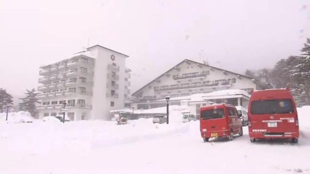 福島的高湯溫泉傳出有3人在山區遇難。網上圖片