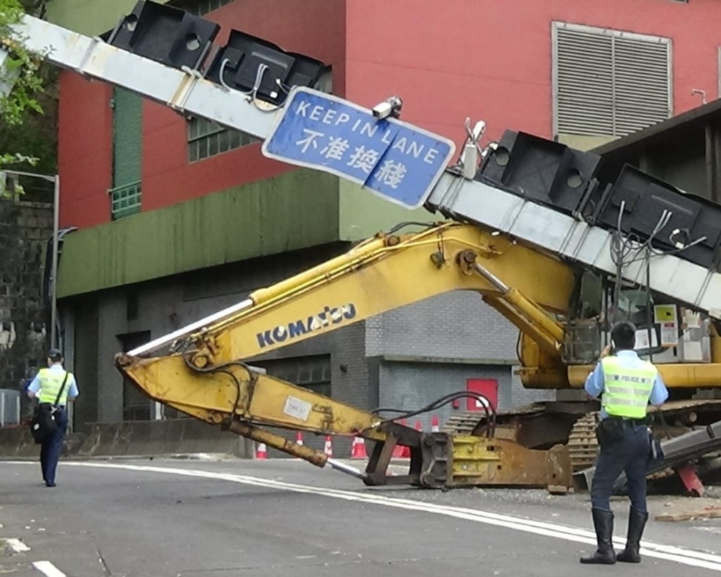 事發現場。徐裕民攝