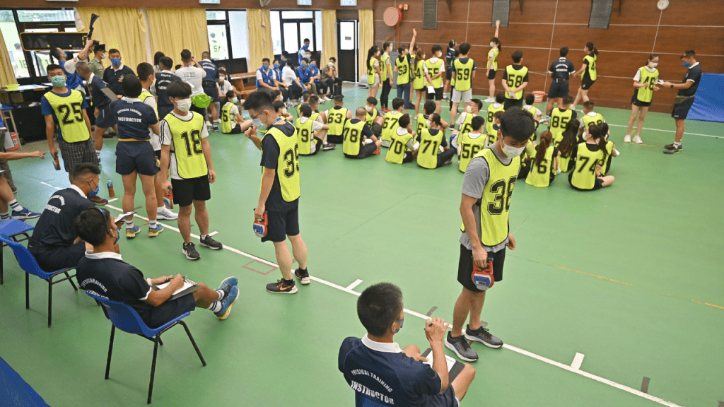 警隊辦招募體驗日。