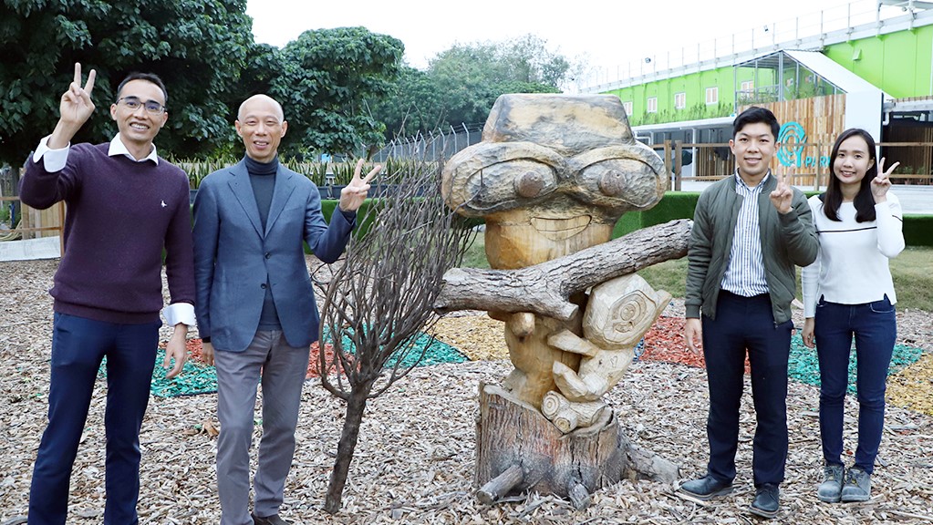 黃錦星呼籲公私營各界支持 Y‧PARK [林‧區]。網誌圖片