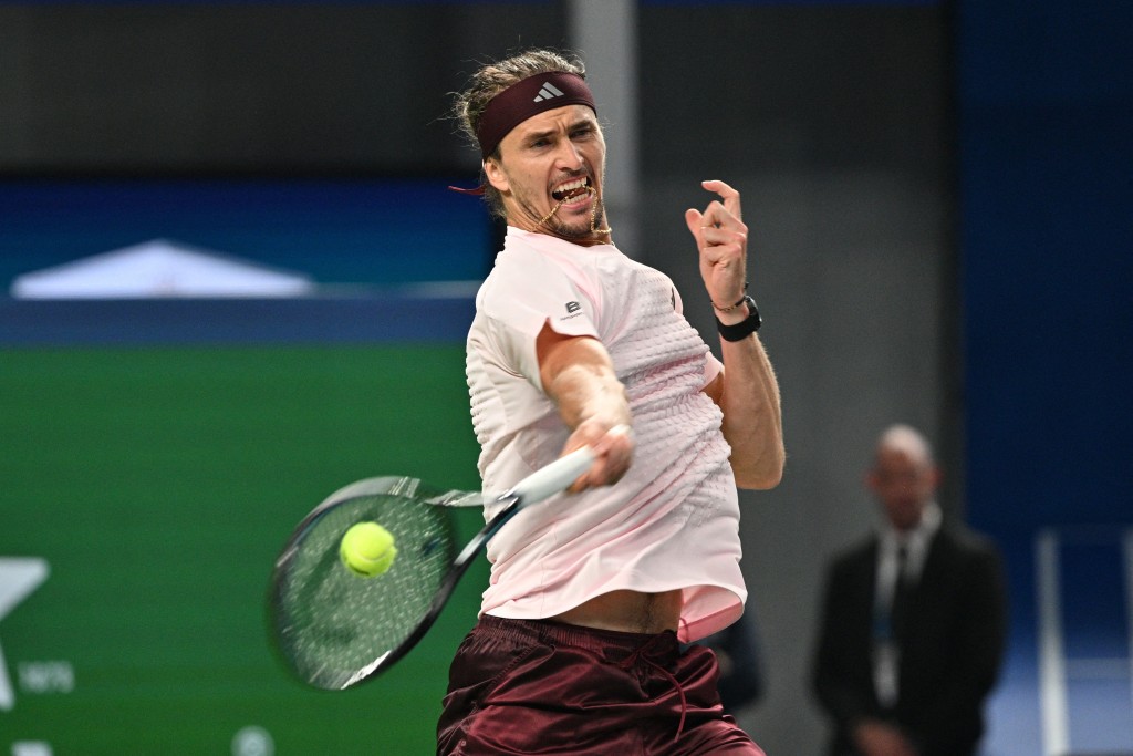 德国名将施华利夫(Alexander Zverev)提前锁定年终世一宝座，成为首为德国球员登上年终世界第一。AFP