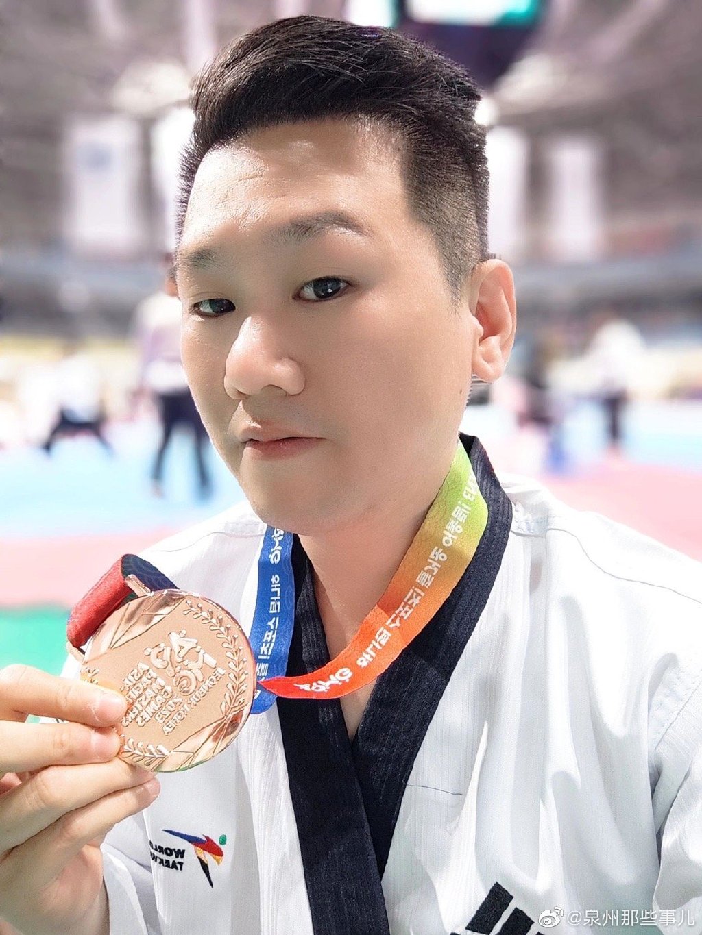 台灣跆拳道選手李東憲。