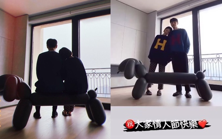 楊丞琳與李榮浩背影已夠溫馨，睇埋正面更甜蜜。