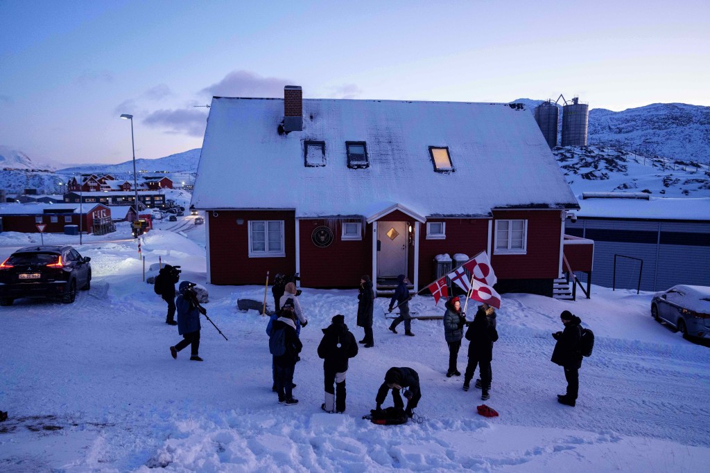 特朗普現身晚宴冷笑話變冷場，涉格陵蘭、加拿大玩笑換來一片沉寂尷尬。美聯社