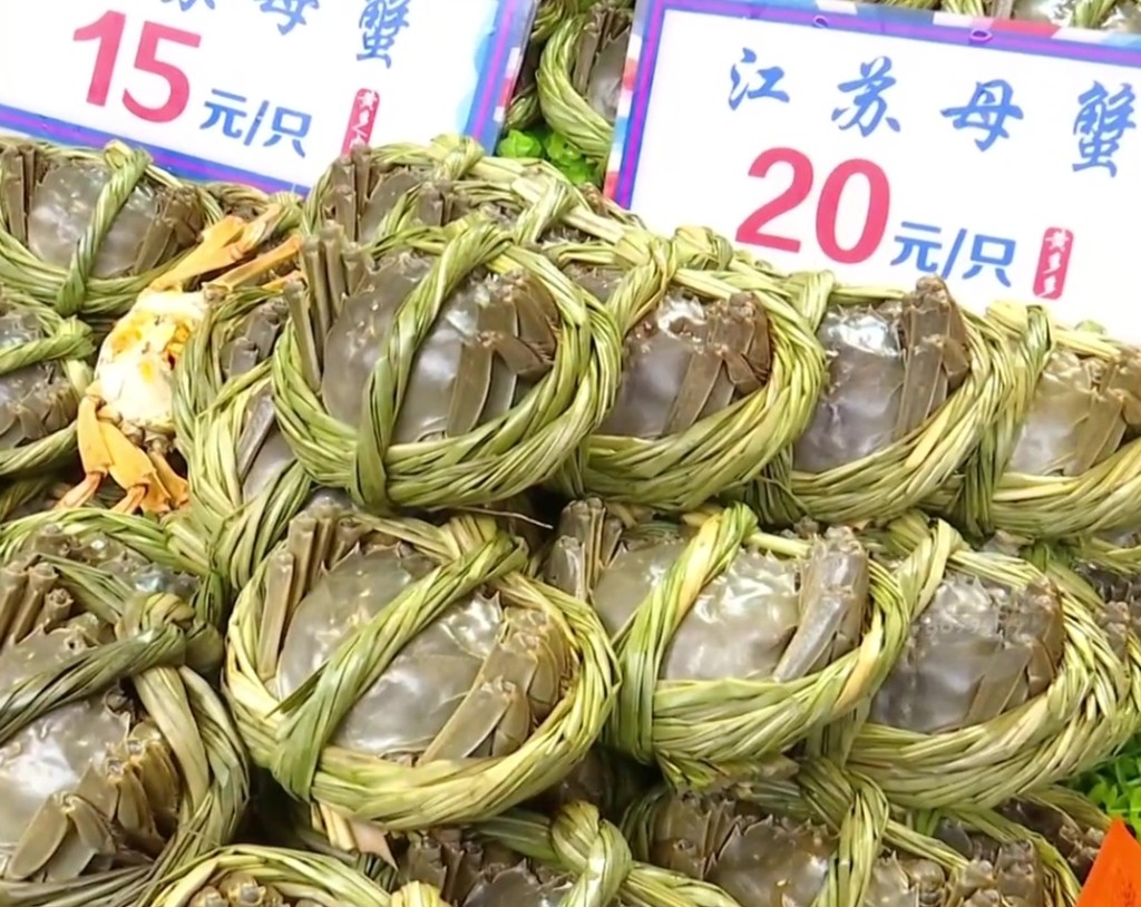大閘蟹行情兩極化!中小蟹跌至地板價¥5隻,頂級精品價依舊硬。抖音 大閘蟹行情兩極化!中小蟹跌至地板價¥5隻,頂級精品價依舊硬。抖音