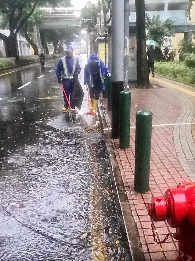 澳門市面情況。新聞局圖片