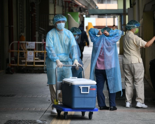 消息指本港新增超過100宗確診個案。資料圖片