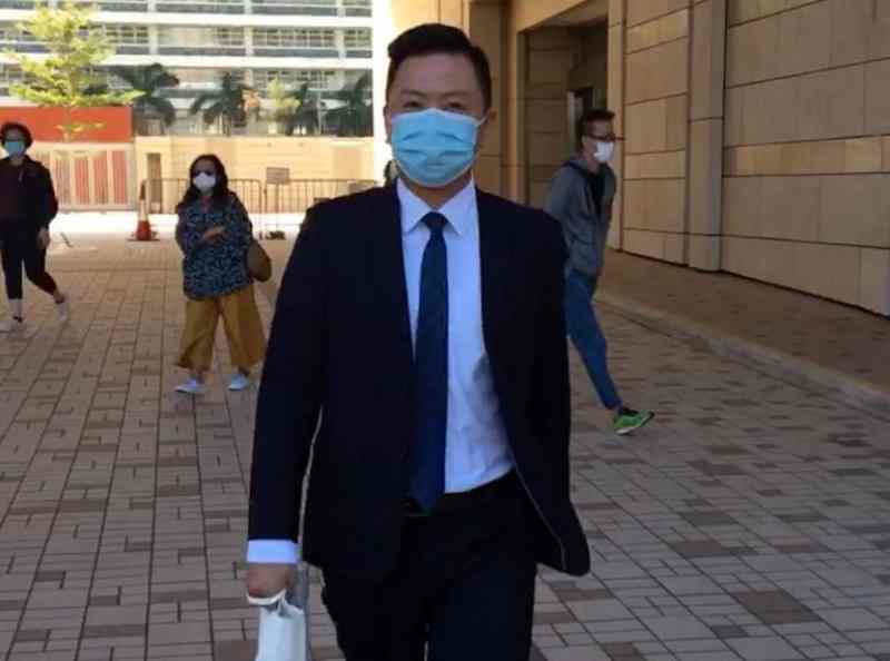 警員魏冠傑出庭作供。張旭珊