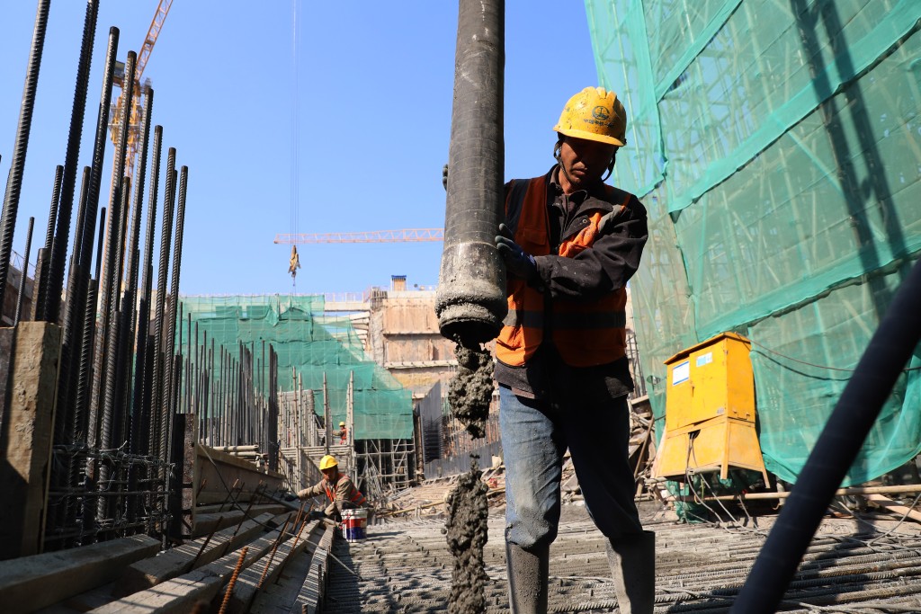 白雲機場多個擴建項目即將完工。（新華社）