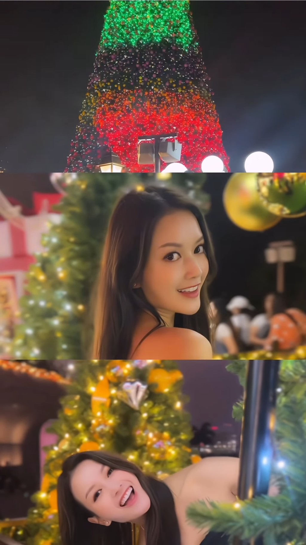 另一TVB小花鍾晴都有分享聖誕相。