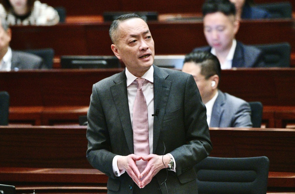 經民聯黨魁吳永嘉。資料圖片