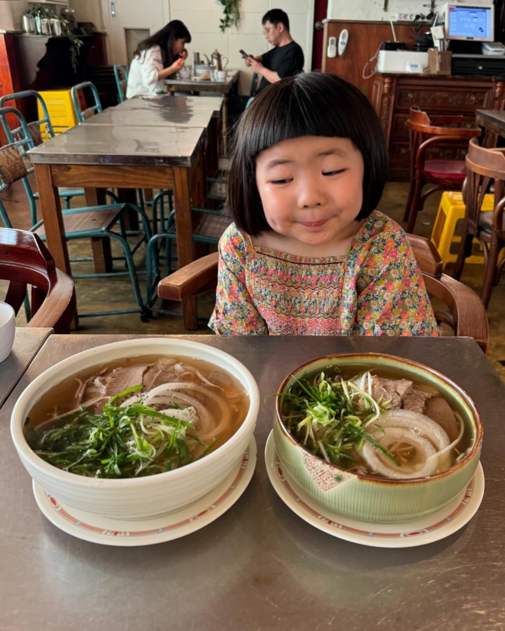 Lucy去到韓國卻食越南菜。