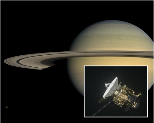 「卡西尼號」繞行土星近300次。AP