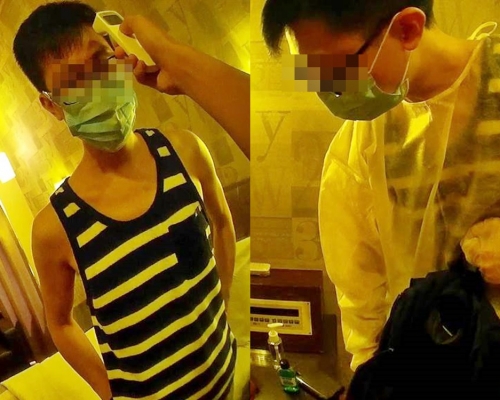 港男按摩師聲稱可提供性服務,遭女警放蛇拘捕。網圖