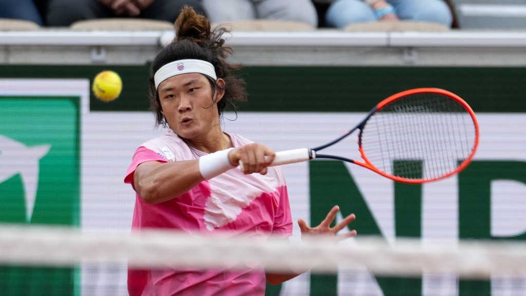 張之臻於溫網有好成績，令人想起昔日網壇華裔名將張德培。新華社