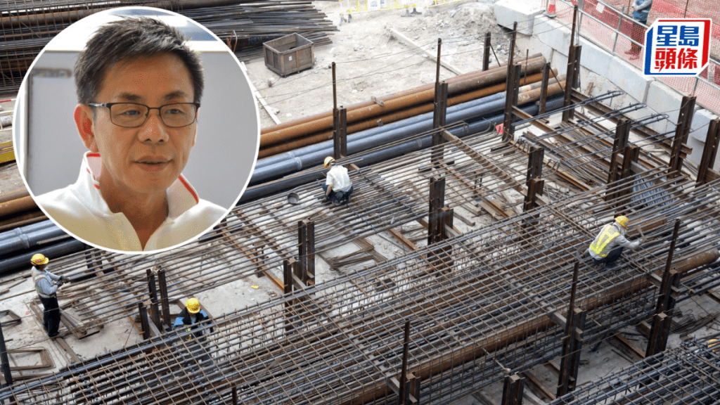 伍新華指建造業界首輪申請數字接近預計。