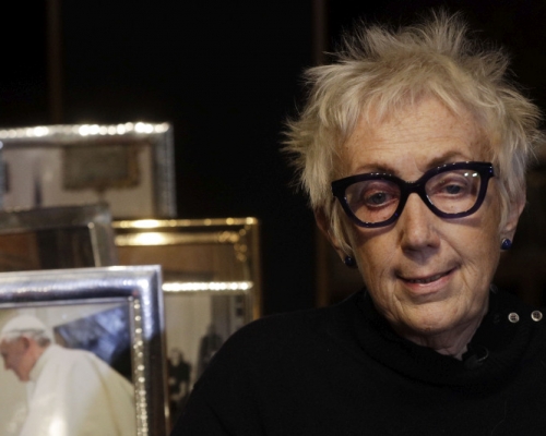 教廷唯一女性雜誌《女性教會世界》創辦人絲卡拉菲亞（Lucetta Scaraffia）。AP