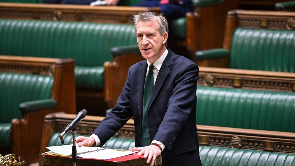 丹．賈維斯（Dan Jarvis）本身是英國安全事務國務大臣。法新社