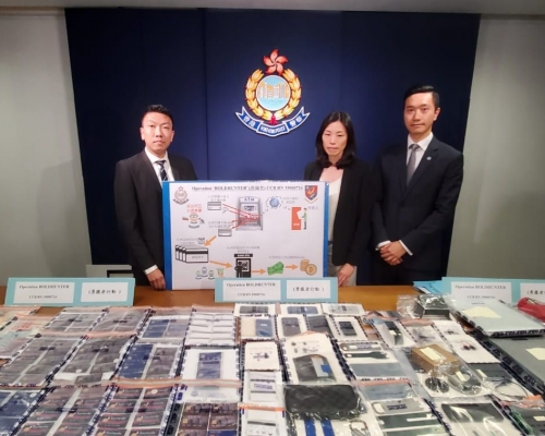 警方搗破一個假卡集團。