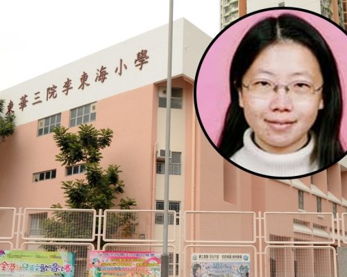東海小學教師林麗棠校內墮斃,死因庭裁定死於自殺。 資料圖片