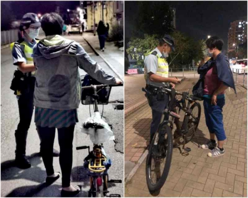 行動中警方一共發出了249張傳票。圖:警方提供

