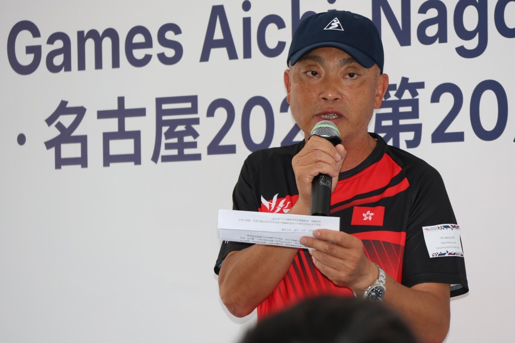 香港赛艇队总教练吴纪宁。星岛图片