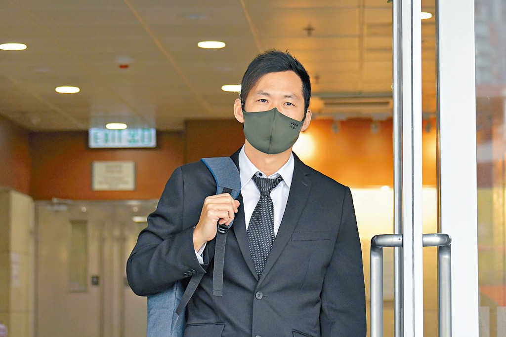 林耀然(圖)及葉家豪被指涉嫌揑造搜屋記錄。