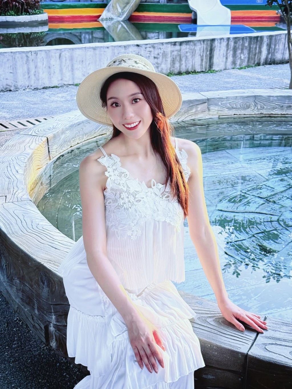 1號袁絲珩外貌神似2019年港姐亞軍王菲。 1號袁絲珩外貌神似2019年港姐亞軍王菲。