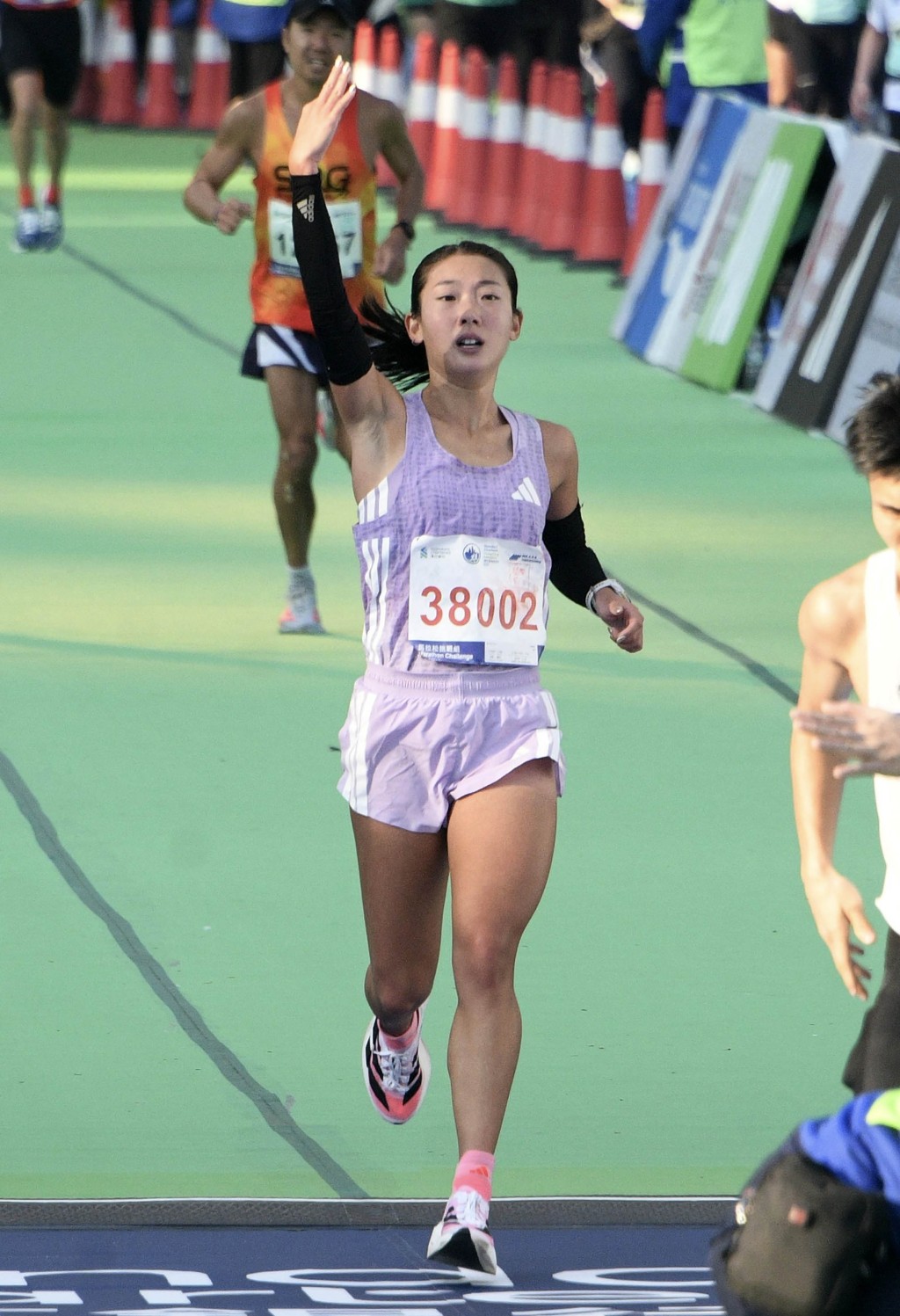 羅映潮坦言，今年是她跑過最艱難的一次渣打馬拉松。