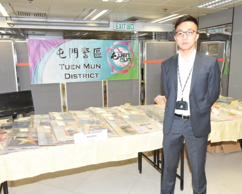 屯門警區刑事調查隊5隊王嘉豪督察