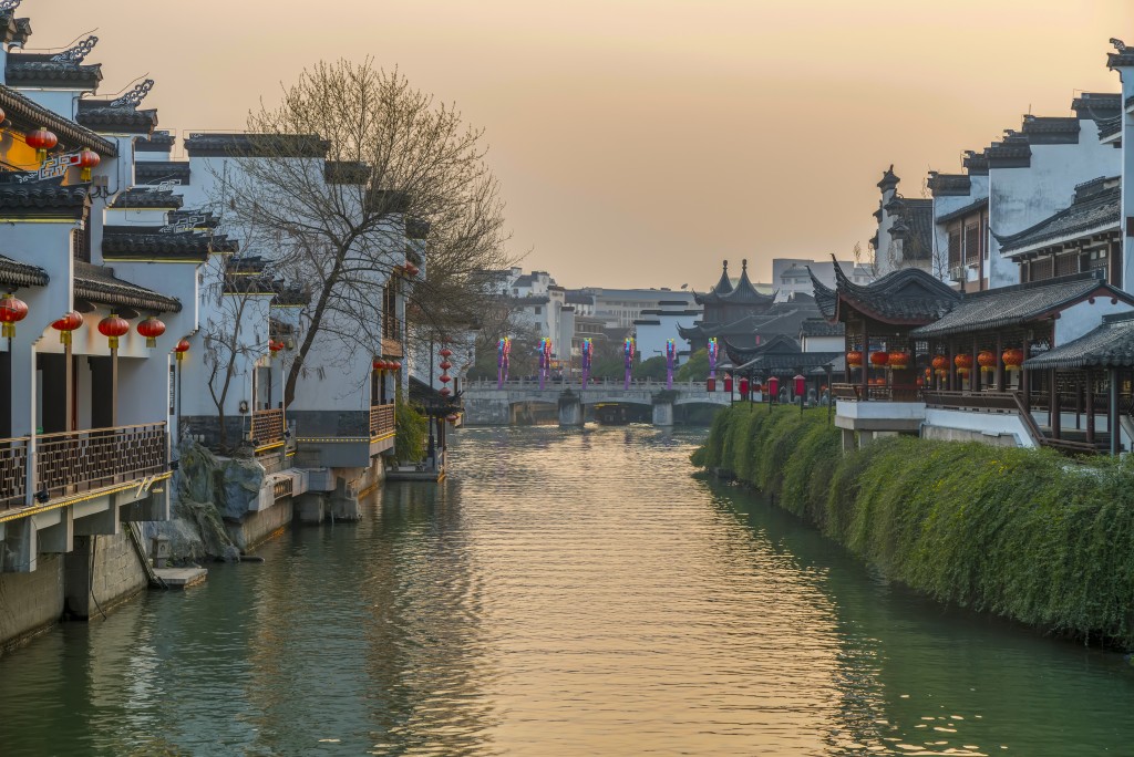 秦淮河是熱門的觀光景點