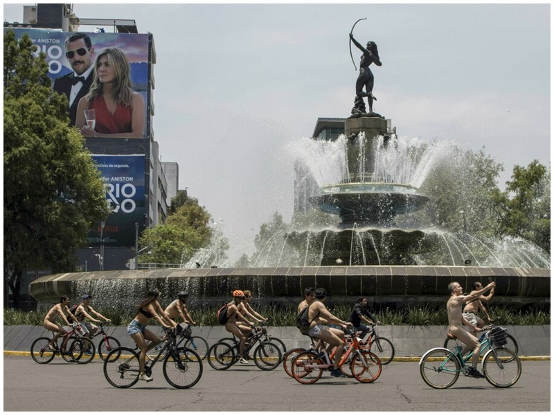 墨西哥城情況。AP