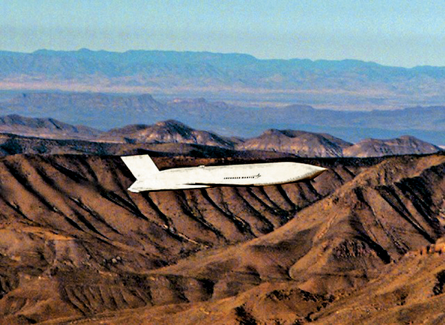 美軍隱形巡航導彈JASSM。  