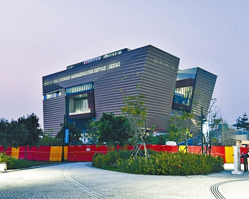 香港故宮文化博物館預計今年年底取得完工證明書。