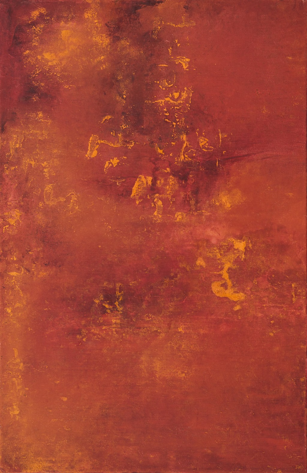 謝景蘭《無題》，1960至1964年作，估價：115,000 - 250,000新加坡元。