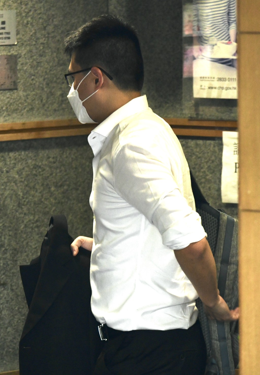 案件将于7月28日判刑，李卓贤期间须被还押。禇乐琪摄