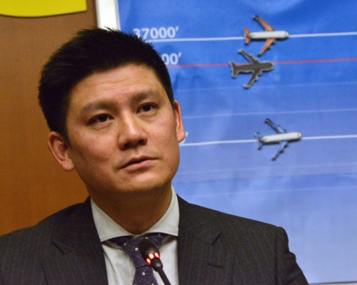 譚文豪憂入股珠海機場分薄香港優勢。資料圖片