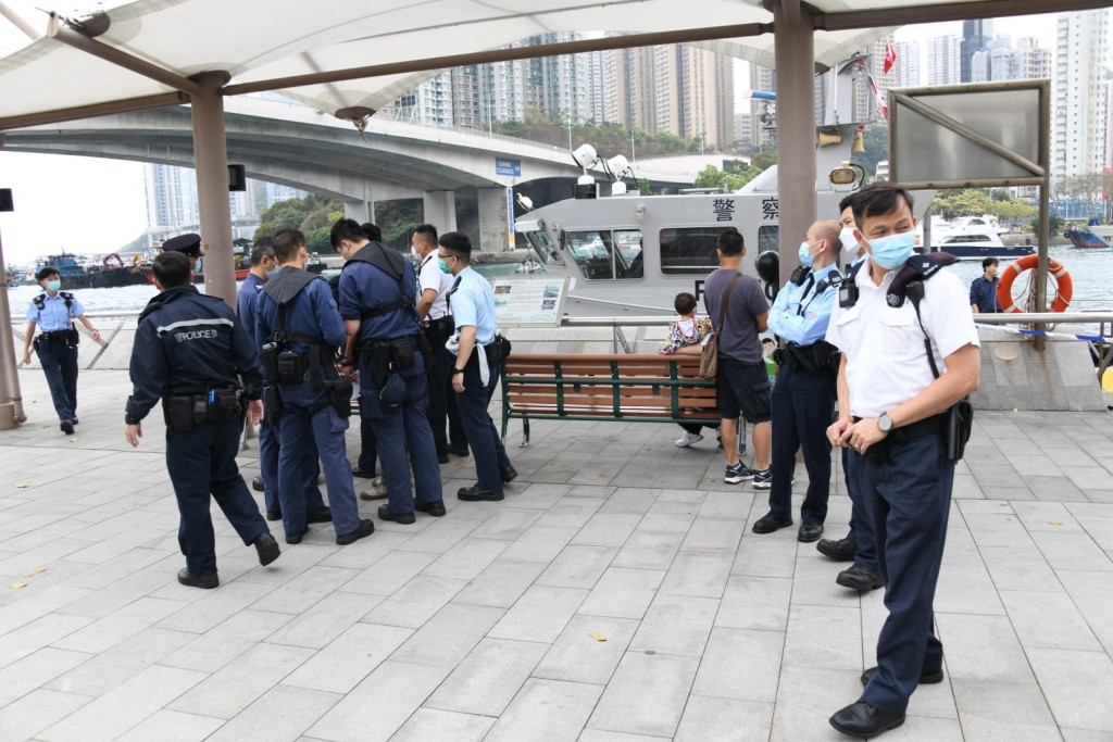警方到場調查。