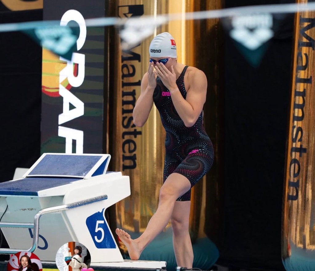 何詩蓓於挪威泳賽200自奪金。何詩蓓IG圖