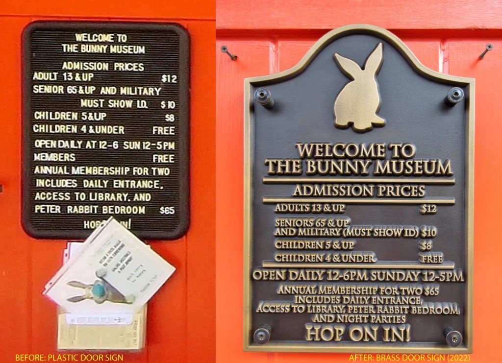 兔子博物馆是馆主夫妇誓言要从头再来。 Bunny Museum