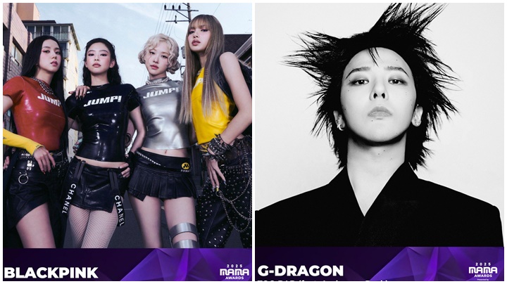 BLACKPINK獲16項提名成頒獎禮之冠 G-Dragon相隔8年再入圍