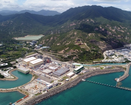 嶺澳核電站。網圖