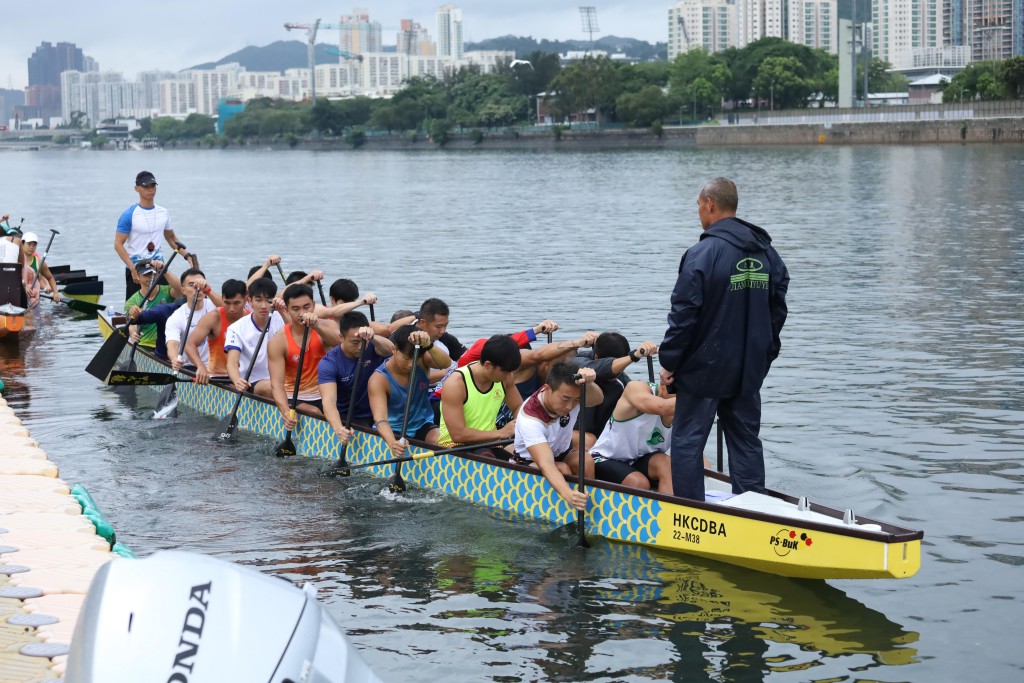 香港龙舟队以赛代练备战杭州亚运。旅发局提供