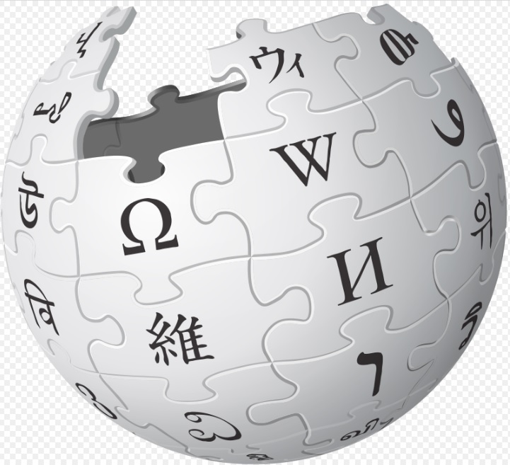 网上百科全书「维基百科」的标志。网上图片