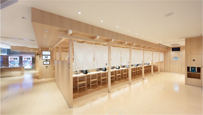 由著名設計師佐藤可士和打造的店鋪滿載和味。