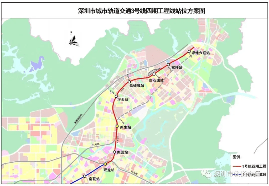 深圳5條地鐵線路年內開通。