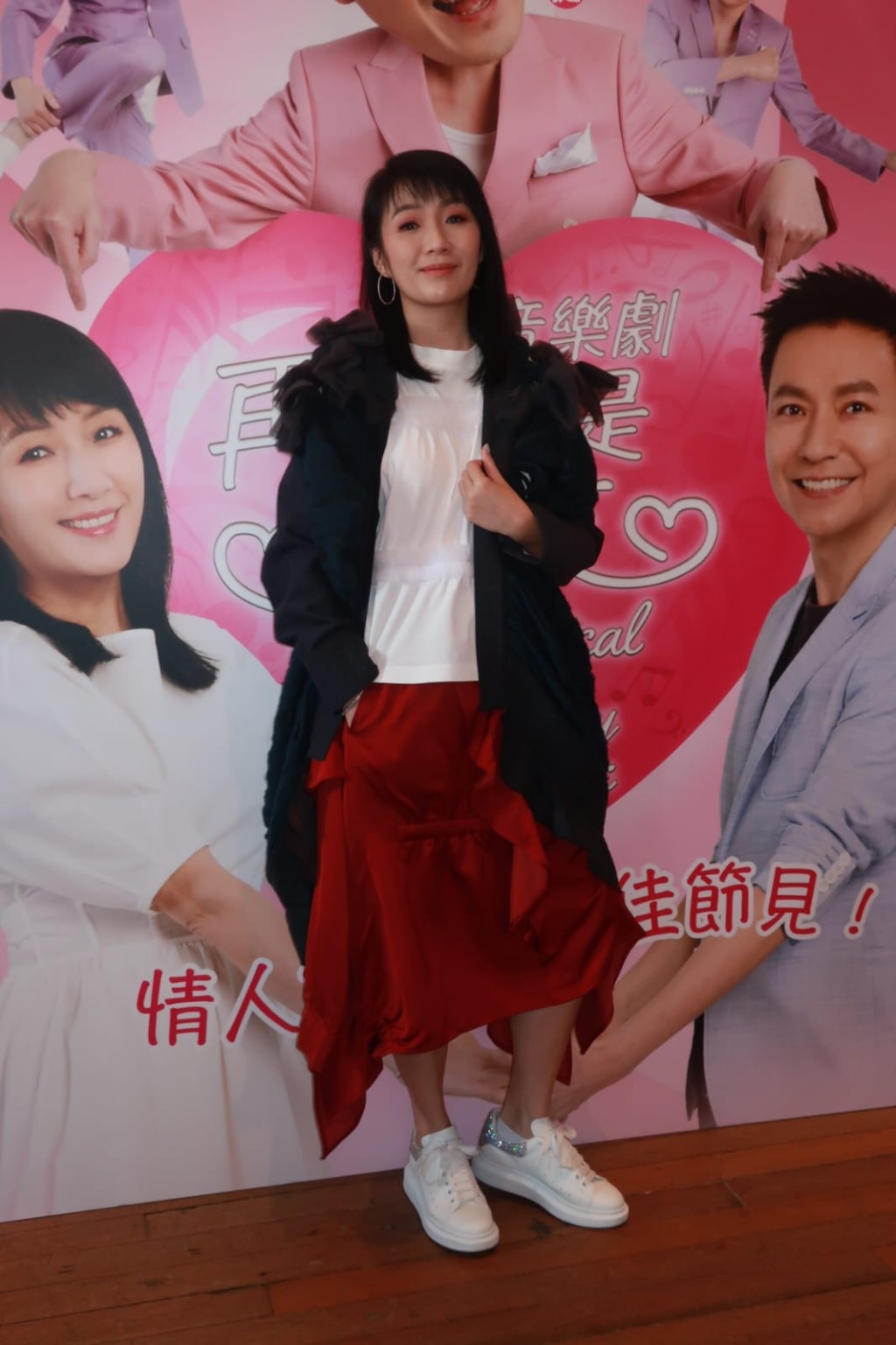 何婉盈透露音樂劇中有接近30首歌，他們會載歌載舞。